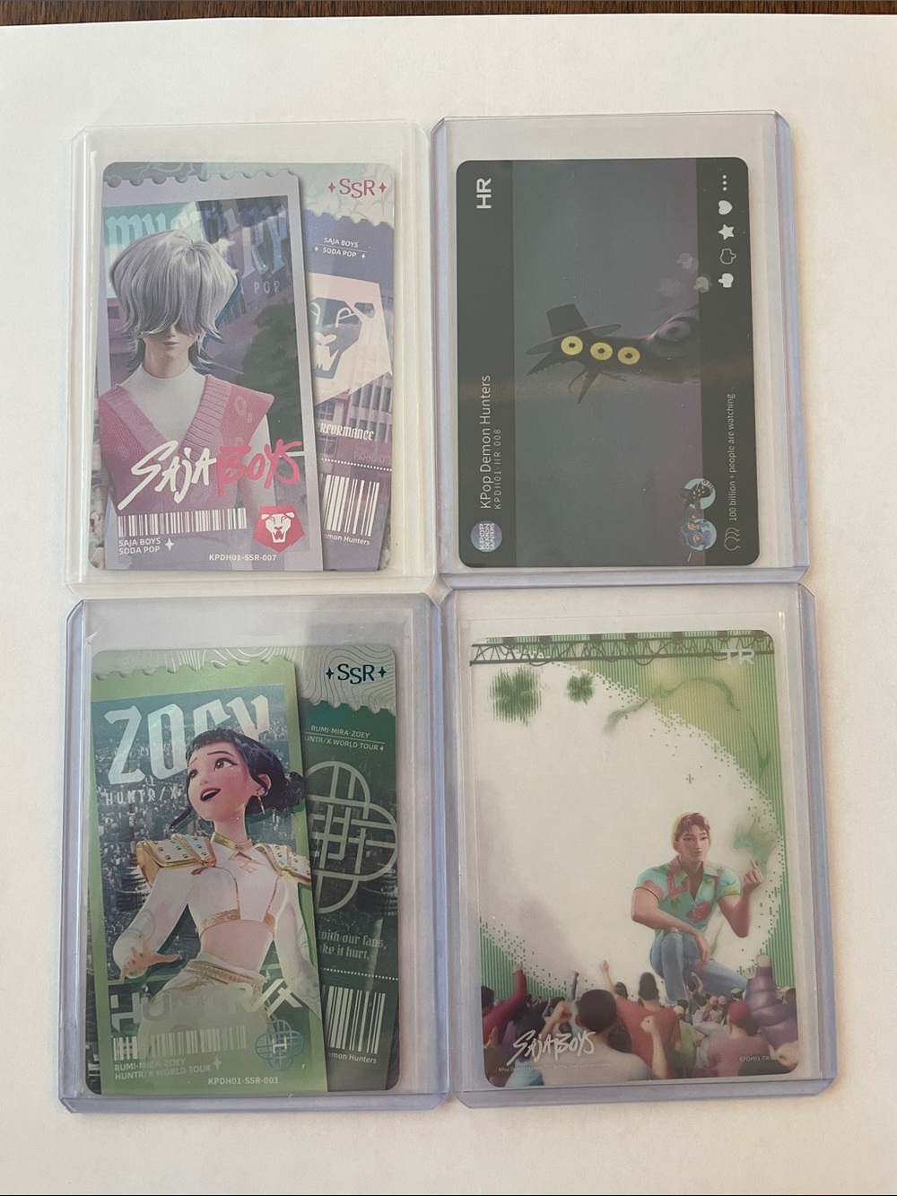 Kayou K-POP Demon Hunters Energy Edition Series 1 Cards
